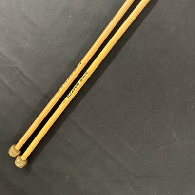 Mike Balter 9R, 5/8-Inch Brass Bell Mallets, Rattan Handles - GOOD image 13