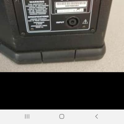 Behringer Powered Amp With 2 Matching Speakers 250 Watts image 2