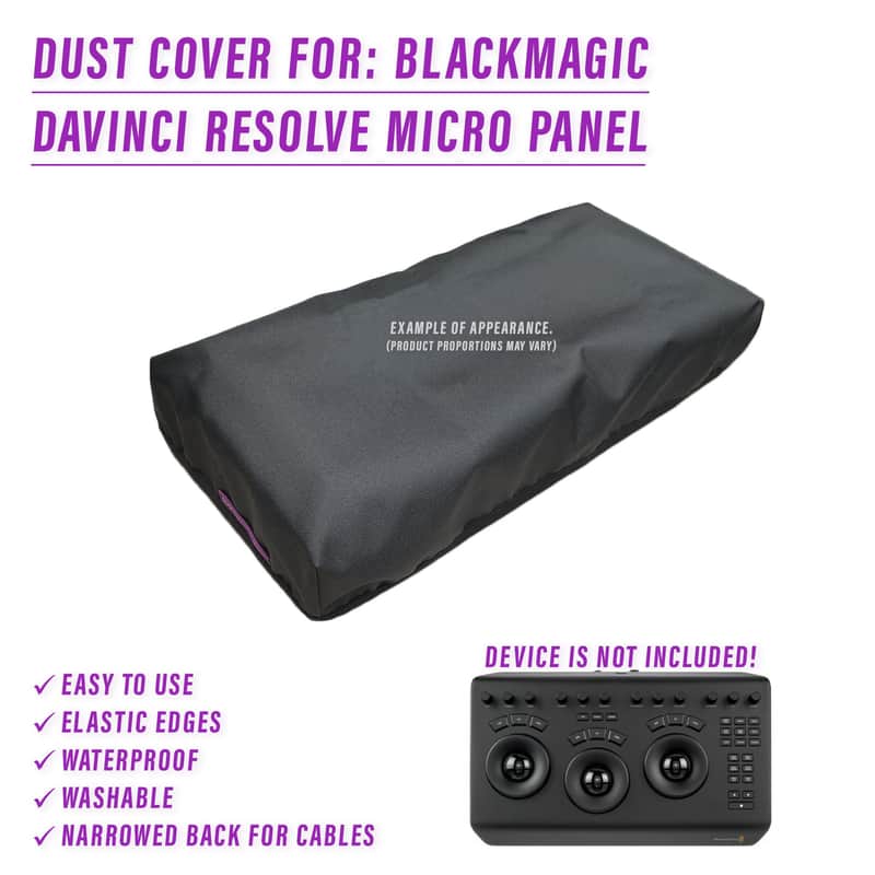 DUST COVER for Blackmagic DaVinci Resolve Micro Panel image 1