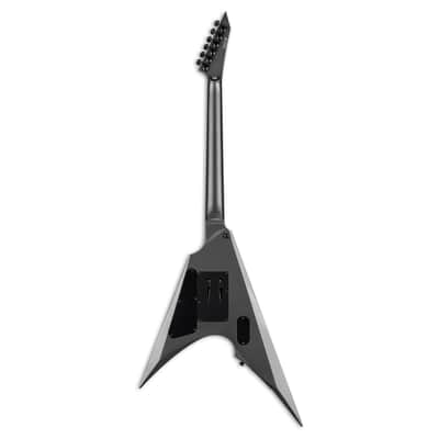 ESP LTD Arrow-400 Electric Guitar - Charcoal Metallic image 8