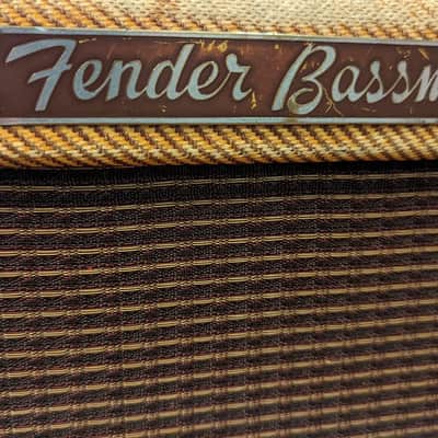 1959 Fender Bassman 5F6A Tweed image 14
