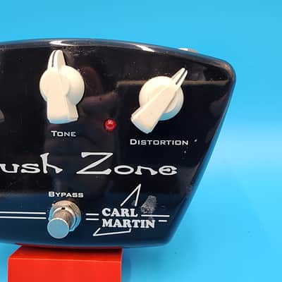 Rare Carl Martin Crush Zone Distortion Guitar Effect Pedal Bass Overdrive Gain image 3