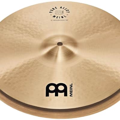 Meinl 15" Pure Alloy Traditional Medium Hi-Hat Cymbals (Pair)