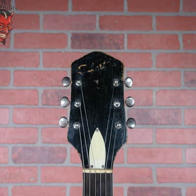 Silvertone Espanada H64 Black 1957 w/OHSC image 9