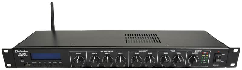 Adastra MM240 Mixer-amplifier 2 x 120W image 1