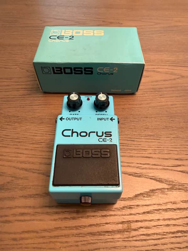 Boss CE-2 Chorus (Black Label) 1979 - 1984 - Blue image 1