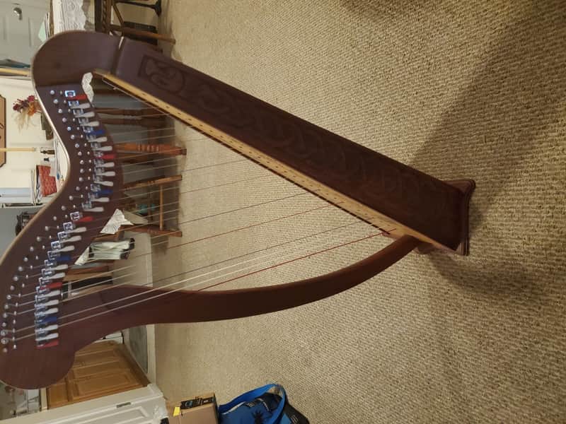 Deura DH-2900 42" 29 String Celtic Harp image 1