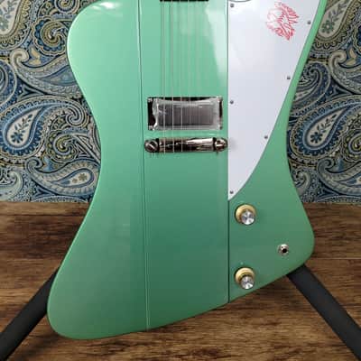 Epiphone 1963 Firebird I Inverness Green Electric Guitar w/ Hard Case image 1
