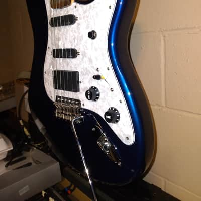 Fender 2016 Fender MIM Stratocaster (Hot Rodded) 2016 Candy Blue image 3