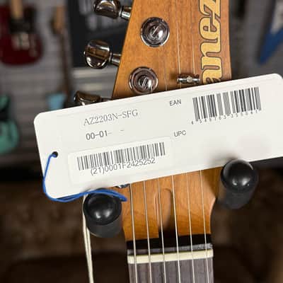Ibanez AZ2203N-SFG Prestige Seafoam Green - NEW - incl. Case - Made in JAPAN image 7