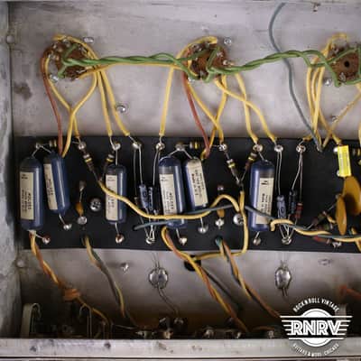 Fender Bandmaster "Drip Edge" 50-Watt 2-Channel Guitar Amp Head 1968 - 1969 - Silverface image 18
