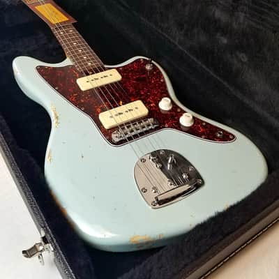 LsL Instruments Placerita, JM Style w/Tremolo, Swamp Ash Body, Rosewood FB, Sonic Blue, w/HSC image 2