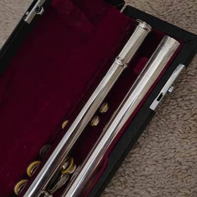 Muramatsu M-40 Tokyo Vintage Flute Silver Headjoint with Muramatsu Case 0KL6 image 9