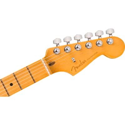 Fender American Ultra II Stratocaster HSS MN Sinister Red - Electric Guitar image 4