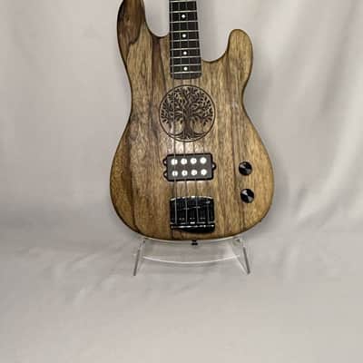 ACs Custom Guitars 4 String Bass 2025 - Natural Tung Oil image 11