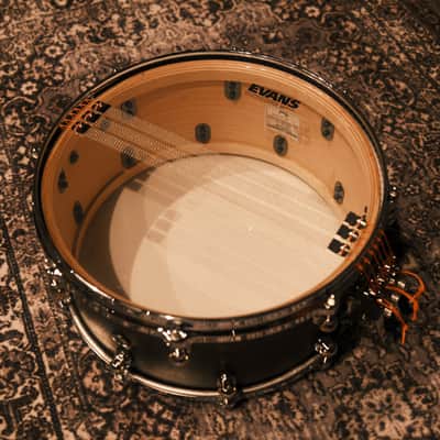 Pearl DC1465S/C Dennis Chambers 14x6.5" Signature Snare Drum - Matte Black with Chrome Hardware image 10