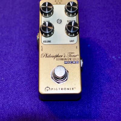 Pigtronix Philosopher's Tone Germanium 2010s - Gold image 4