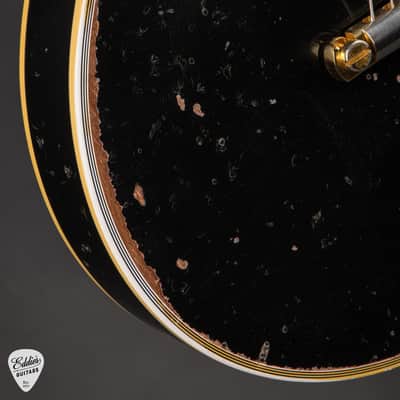 Gibson Custom Shop Limited Edition 1954 Les Paul Custom Reissue Heavy Aged Ebony #46321 image 16