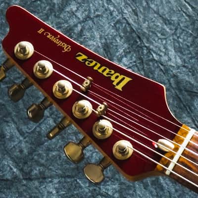 Ibanez Destroyer II DT-100 1983 - Fire Red - VERY GOOD condition image 3