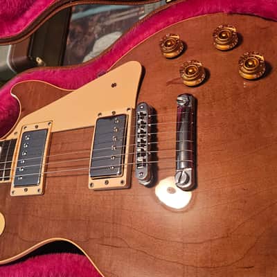 Gibson Colours Limited Edition LesPaul 1990 - Mocha ( originally "Ebony") image 3
