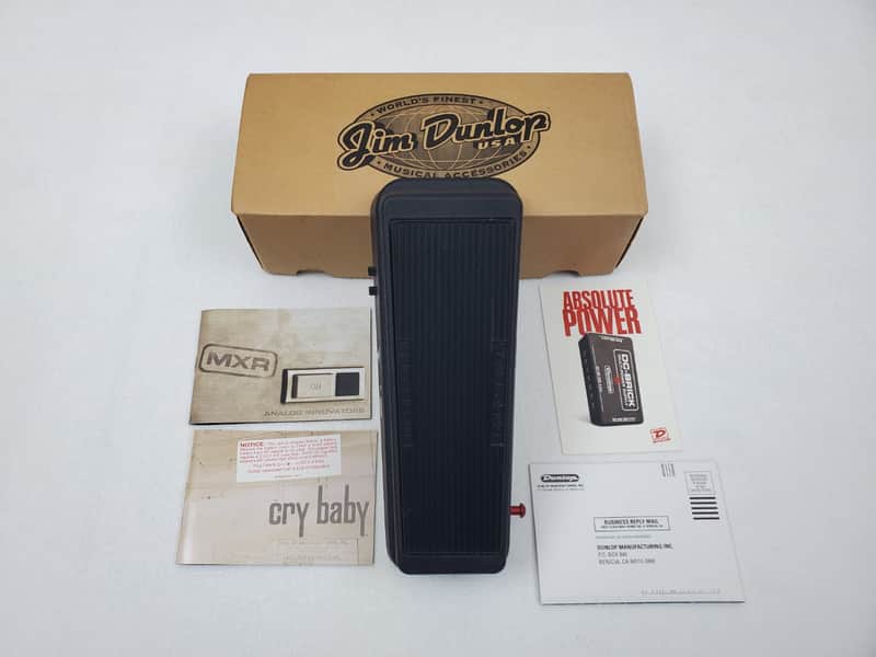 Dunlop 95Q Cry Baby Wah Pedal 2000 - Present - Black - Excellent image 1
