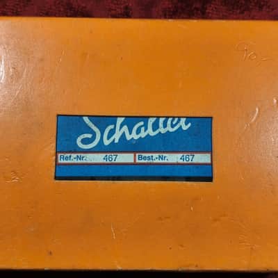 Schaller 467 3D Bass Bridge (Chrome) – NOS – Early 90s – Original Box & Accessories image 2