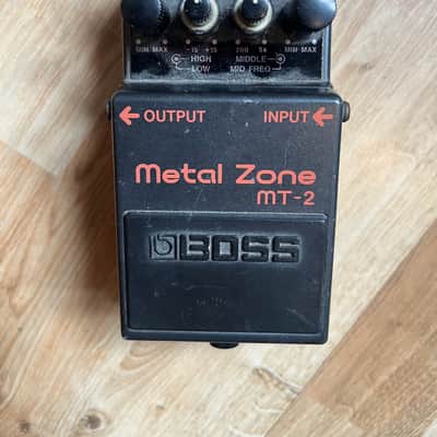Boss MT-2 Metal Zone (Silver Label) 1991 - Present - Black image 1