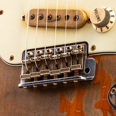 2012 Fender Custom Shop Rory Gallagher Signature Stratocaster - 3-Color Sunburst image 9