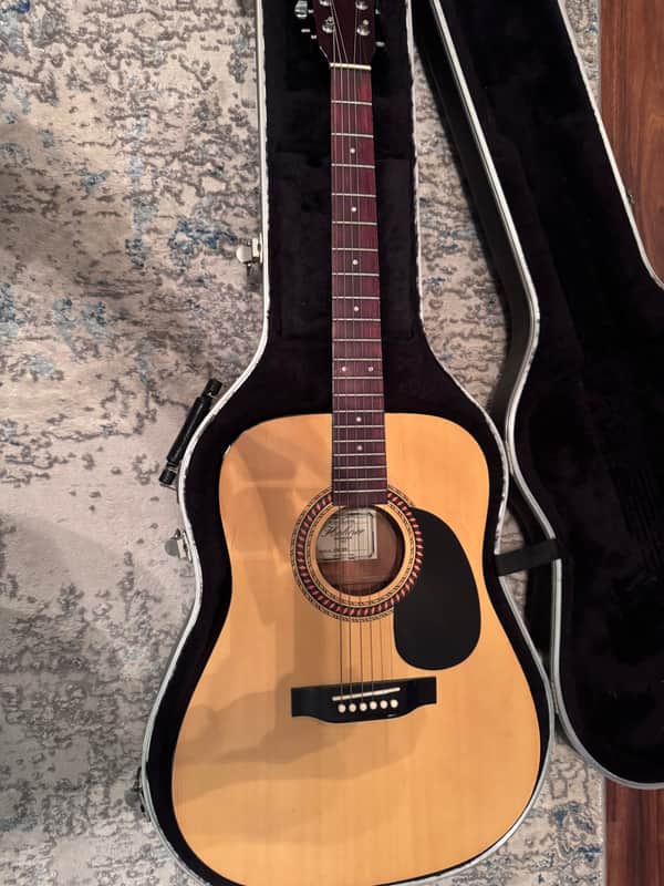 Hohner HW220-N Western Series Steel String Acoustic Guitar 2010s - Natural image 1