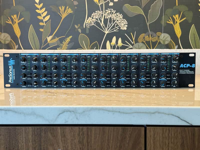 PreSonus ACP8 8-Channel Compressor (not ACP88) mid-90s - Black image 1