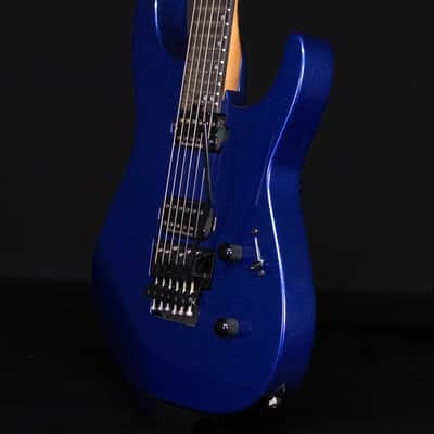 Jackson American Series Virtuoso, Streaked Ebony FB, Mystic Blue image 2