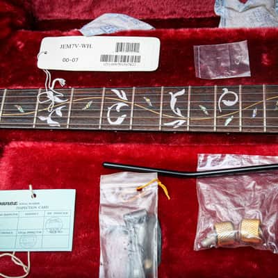 IBANEZ MIJ JEM7V-WH Steve Vai Signature "White + Rosewood" (2006) image 3