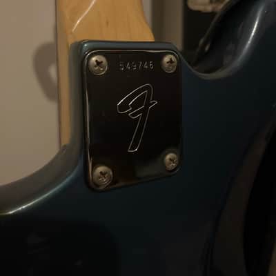 Vintage Fender Competition Blue Mustang with OHSC 1974 Kurt Cobain image 10