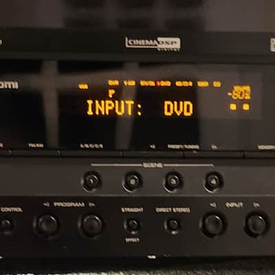 Yamaha Yamaha HTR-6050 is a 5.1-channel A/V home theater receiver 2000 - Black image 1