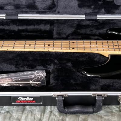 Sterling by Musicman S.UB. 4 2015 - Black / Maple Neck image 2