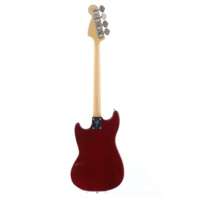 Fender 1980 Musicmaster Bass Wine Red [S838290] (02/25) image 2