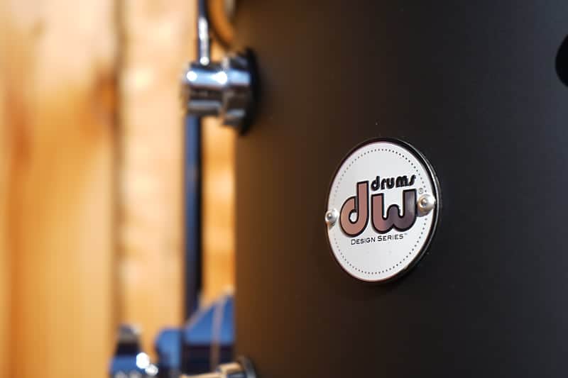 DW Design Series 9" x 13" Maple Shell Black Satin | 13" floor tom w/ leg's (2025) image 1