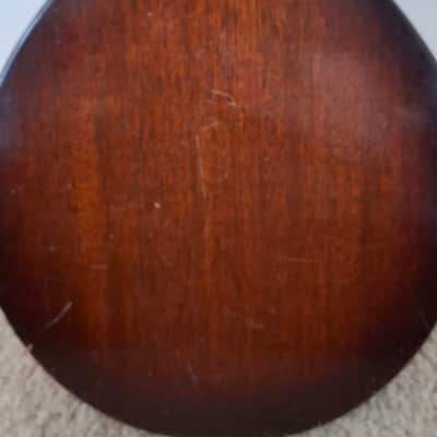 1940s Regal Sunburst Finish Flatback Mandolin image 15