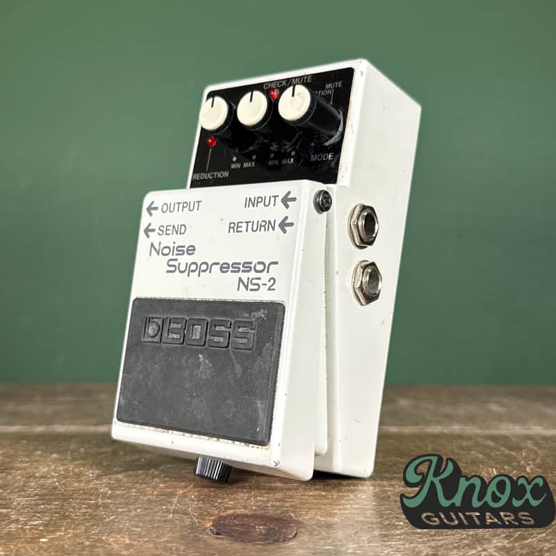 Boss NS-2 Noise Suppressor (Silver Label) 1989 - Present - White image 1