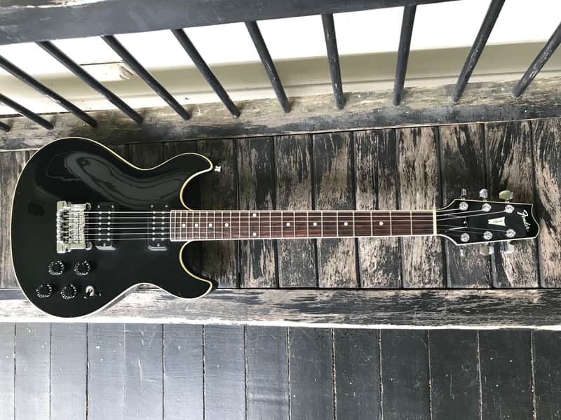 Fender Espirit Standard 1980s - Black Beauty image 1