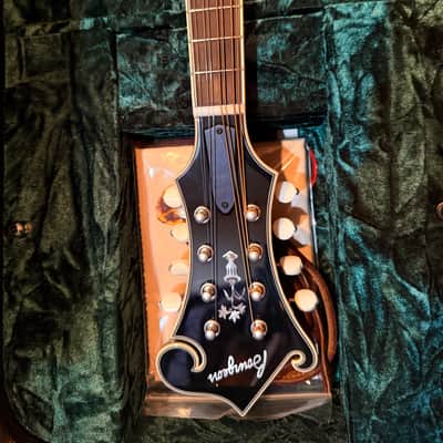 Bourgeois Guitars M5-F-BT, Bourgeois M5-F black top f- style mandolin- aged tone Adirondack/ European maple. 2025 - High gloss finish. Bourgeois M5-F black top f- style mandolin- aged tone Adirondack/ European maple. Mint condition. image 14