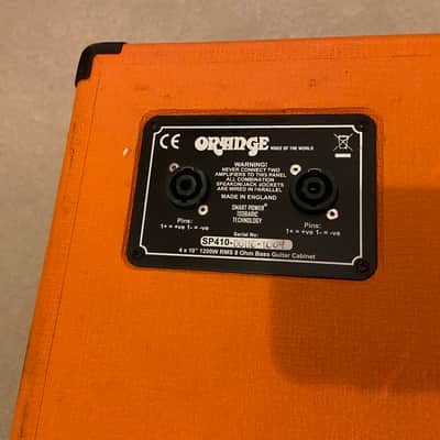 Orange SmartPower SP410 Bass Cabinet 2009 - Orange tolex Bild 8