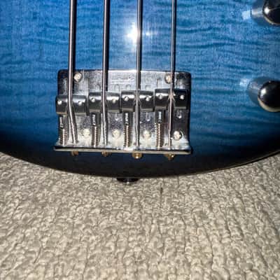 Ibanez GSR200FM 2005-2009 - Transparent Blue sunburst image 17