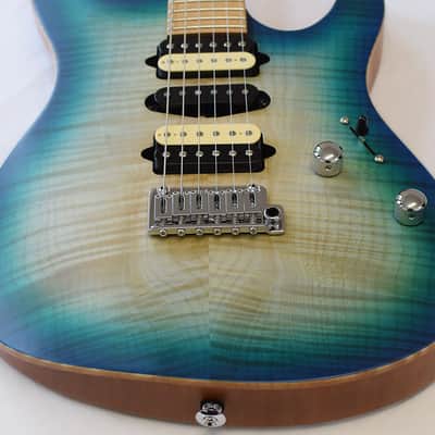 Suhr Modern Satin Flame LTD Island Burst RM image 11