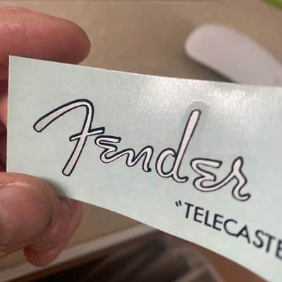 Two 1960s Fender Telecaster Vintage Decals Silkscreened RARE (You get 2!) image 2