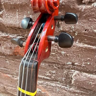 Franz Hoffman Amadeus 1/4 Student Violin KPA7006-174 with Hard Canvas Case and Bow image 4