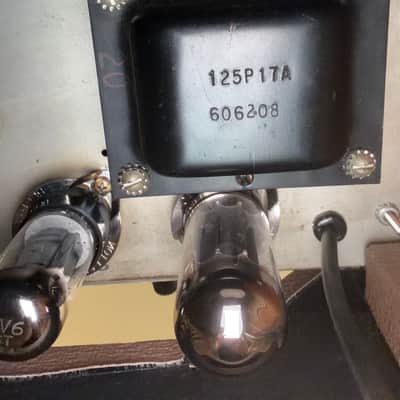 1962 Fender Deluxe 6G3 Brown image 10