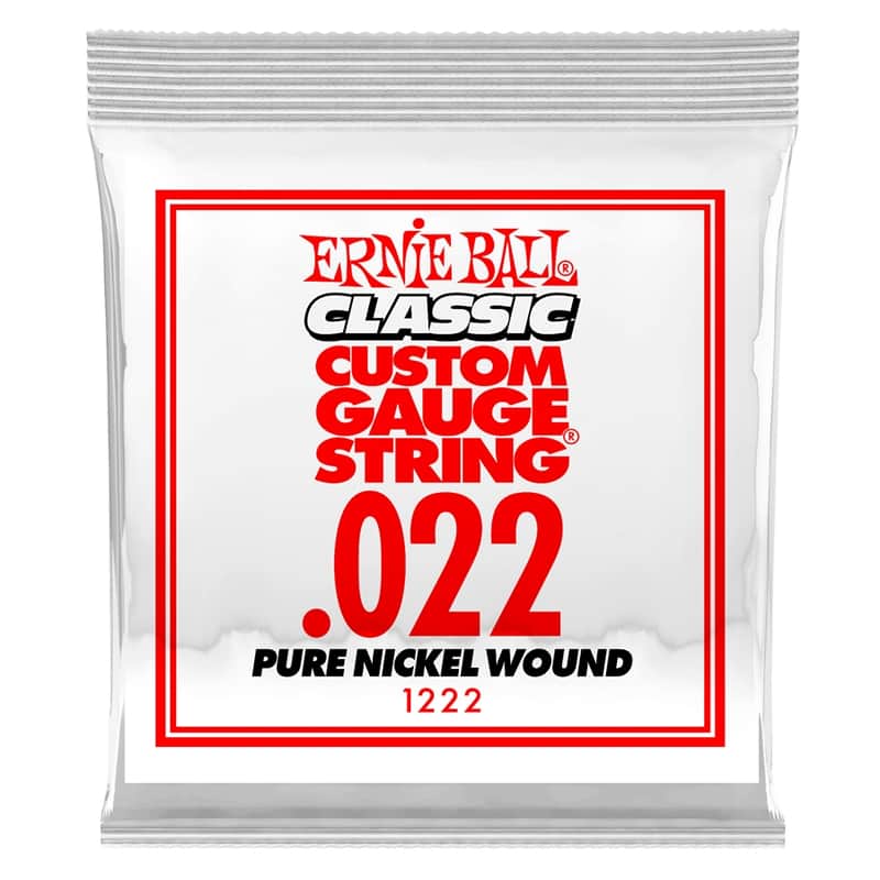 Ernie Ball 1222 Pure Nickel Wound .022 imagen 1