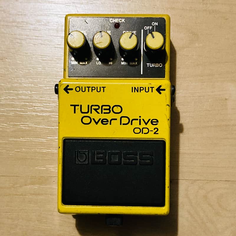 Boss OD-2 Turbo OverDrive 1989 (Black Label Taiwan) image 1