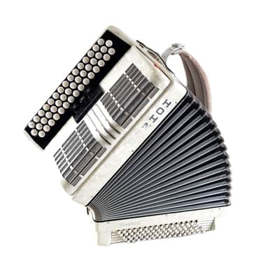 Hohner Studio II Button Accordion, Top German Made MMM Accordion, Serviced - Excellent Condition + Brand New Straps image 13